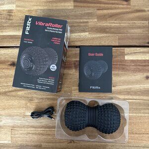 FitRx VibraRoller, Vibrating Massage Roller, Quiet & Powerful, 3 levels Pulse